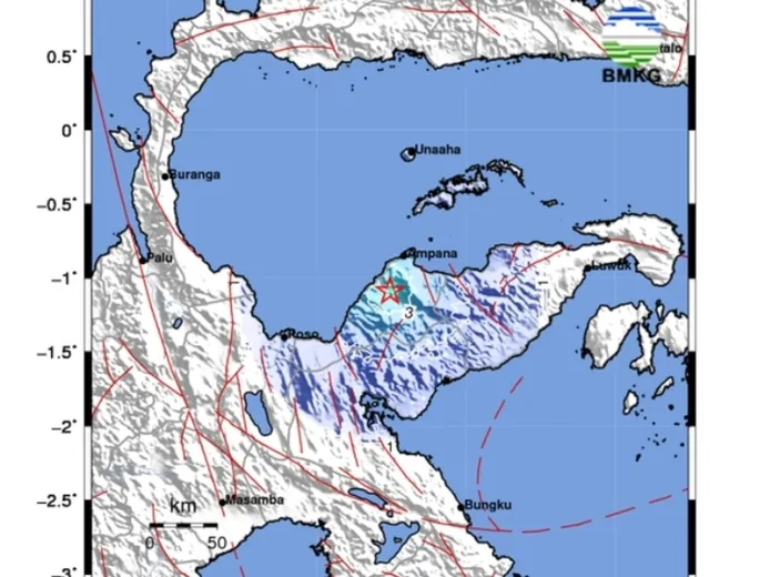 Gempa Terkini M4 5 Guncang Tojo Una Una Sulawesi Tengah Hari Ini 18