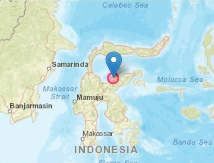 Gempabumi Terkini M5.4 Guncang Tojo Una Una Sulteng Hari Ini 19 Januari ...