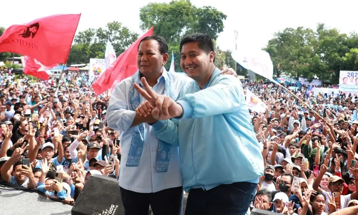 Kampanye Prabowo Di Majalengka, Tunjuk Maruarar Sirait Jadi TKN, Makan ...