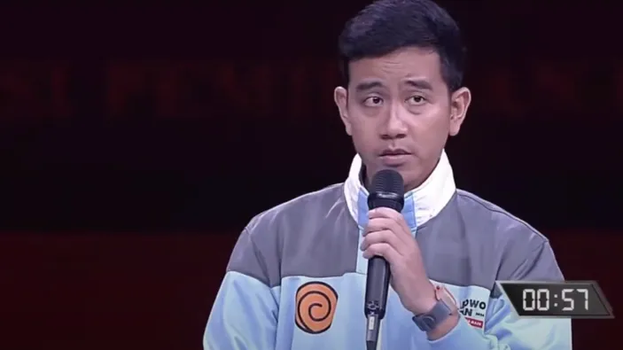 Apa Arti Baju Naruto Lambang Klan Uzumaki yang Dipakai Gibran di Debat