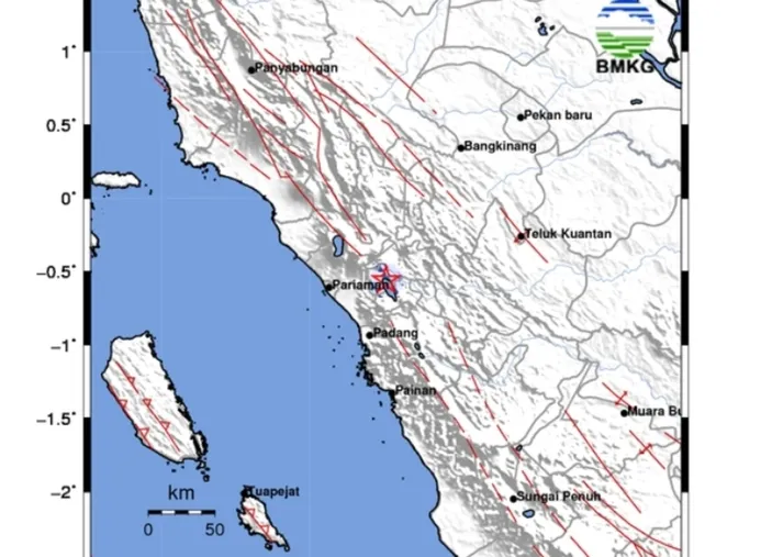 Gempa M3 1 Guncang Batusangkar Tanah Datar Hari Ini 27 Januari 2024