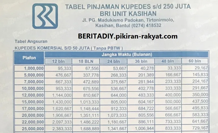 Pengajuan Kur Bri 2024 100 Juta Cepat Cair Begini Syarat Dan Cara