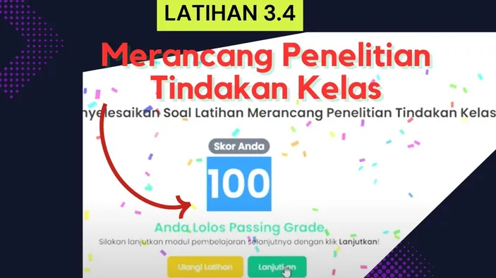 Kunci Jawaban Soal Modul 3.4 Merancang Penelitian Tindakan Kelas ...