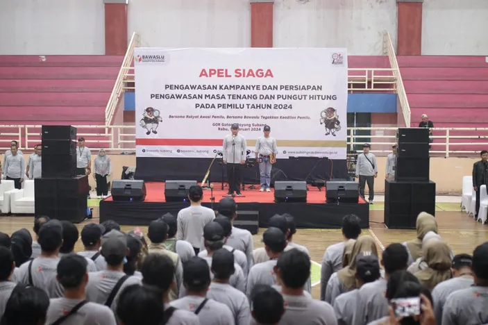 Jelang Masa Tenang Pemilu 2024, Bawaslu Subang Himbau Tidak Boleh Ada ...