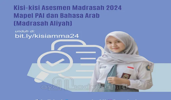 KISI-KISI Asesmen Madrasah Tahun 2024 Untuk Jenjang Madrasah Aliyah ...