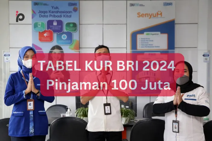 Tabel Kur Bri 2024 Dengan Pinjaman 100 Juta Pahami Syarat Langkah