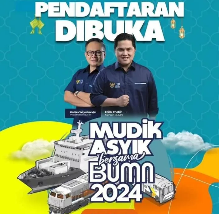 CEK! Jadwal Pendaftaran Mudik Gratis Lebaran 2024 Dilaksanakan Kemenhub ...