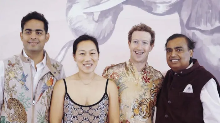 Pesta Pernikahan Anant Ambani: Tamu Termasuk Mark Zuckerberg dan Shah