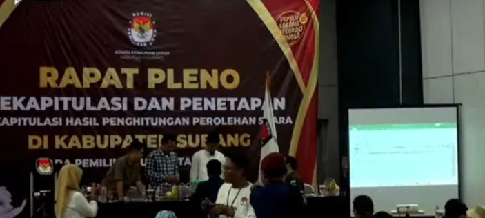 Hasi Rekapitulasi Kpu Subang Umumkan 50 Nama Caleg Terpilih Menjadi