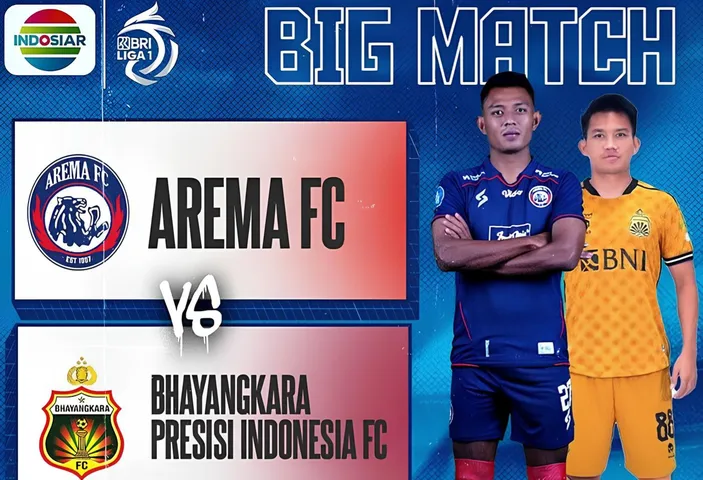 Link Live Streaming Liga 1 Indonesia: Arema FC Vs Bhayangkara FC, Duel ...