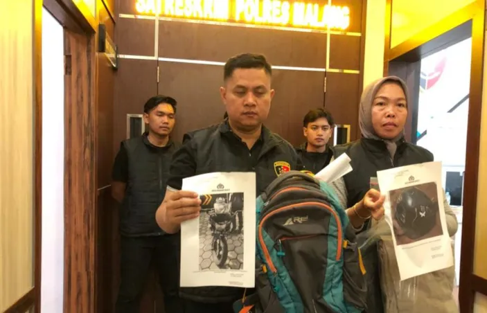 Polres Malang Tangkap Begal Payudara Yang Viral Ternyata Teman Satu