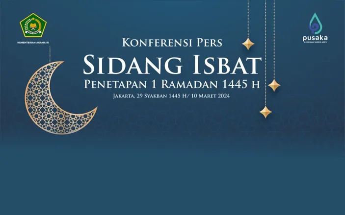 Link Streaming! Hasil Sidang Isbat Penentuan 1 Ramadhan 2024 Kemenag RI ...