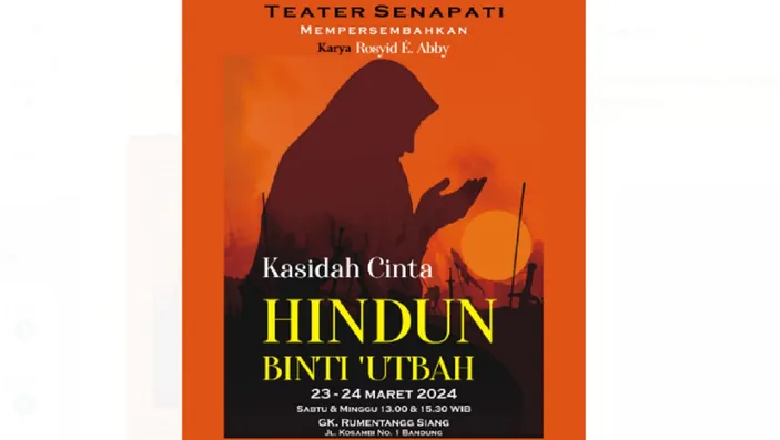 Mengisi Ramadan 1445 H, Drama Musikal Religi Sunda 'Kasidah Cinta ...