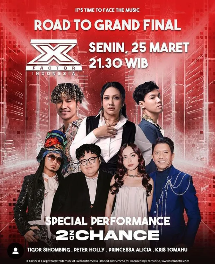 Daftar 4 Peserta X Factor Indonesia 2024 Yang Tampil Di Top 4 Road To ...