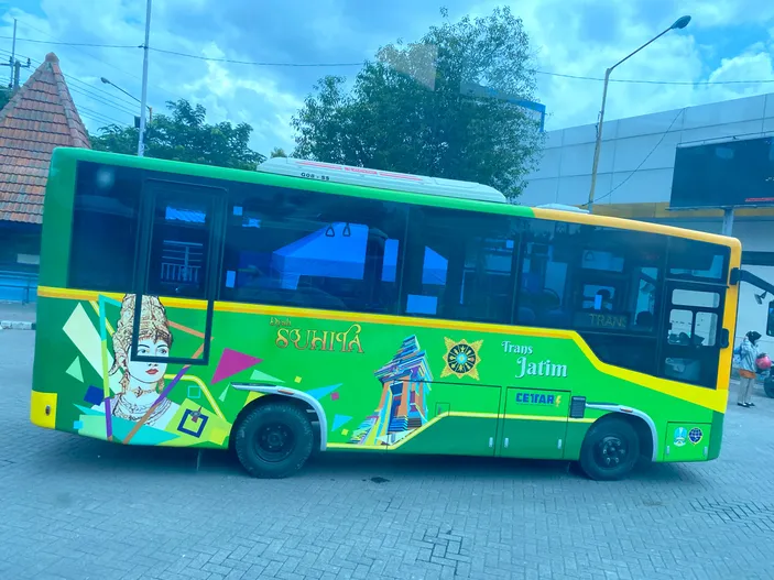 Terbaru! Inilah Halte Rute Pemberhentian Dan Tarif Bus Trans Jatim ...