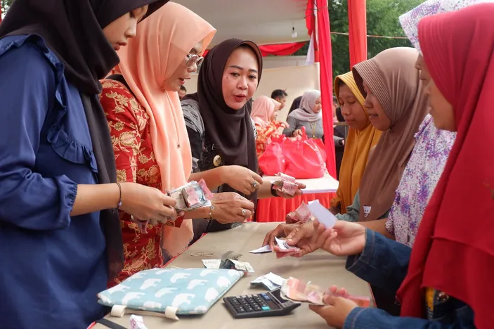 Putaran Ketiga Pasar Murah Ramadhan Kembali Digelar Di Candiwulan