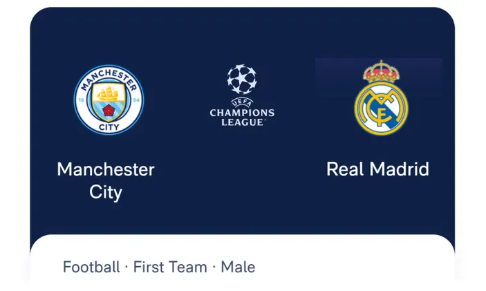 Jadwal Tayang Man City Vs Real Madrid Liga Champions Leg 2 Malam Ini