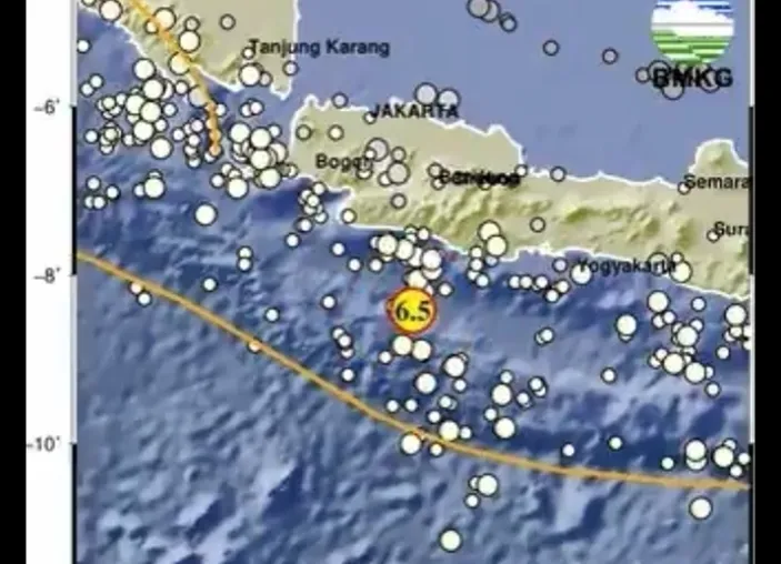 BREAKING NEWS! Gempa Magnitudo 6.5 Guncang Garut, Jabar 27 April 2024 ...