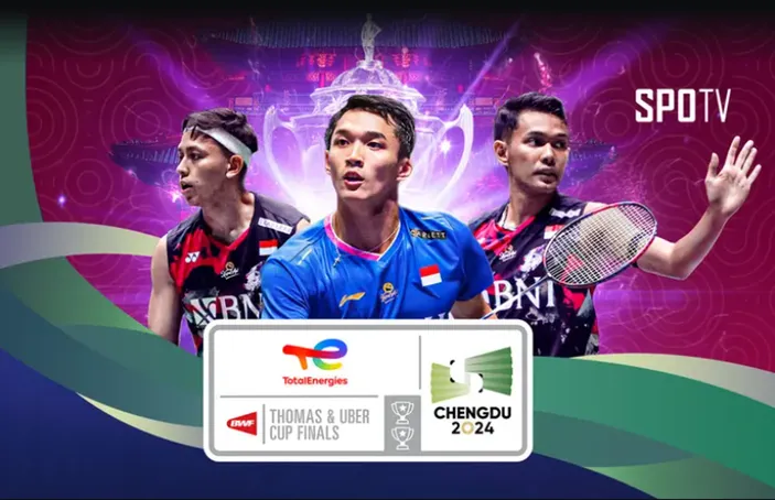 SEDANG TAYANG! Link Live Streaming Tim Thomas Indonesia Vs Chinese