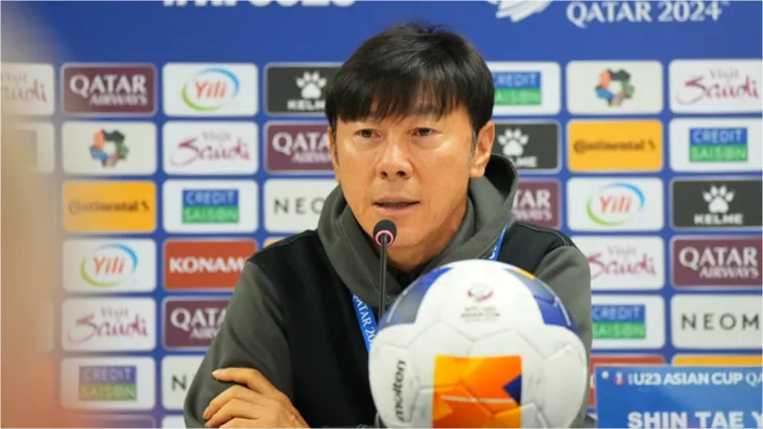 Shin Tae Yong, dipecat jadi pelatih Timnas Indonesia.