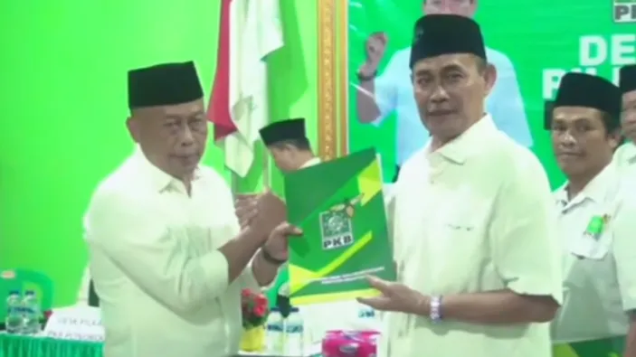 Sugiri Sancoko Resmi Mendaftar Calon Bupati Ponorogo Melalui Partai PKB ...