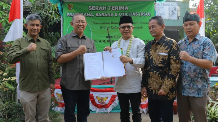 Pemkab Bandung Menerima Penyerahan PSU, Kang DS: PSU Diserahkan Setiap ...