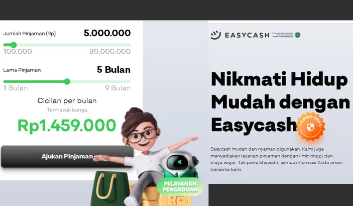 Ternyata Segini Limit Pinjaman Pertama Easycash? Intip Juga Simulasi ...