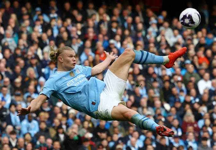 Erling Haaland Mencetak Gol Ke-100 Untuk Manchester City Hanya Dalam ...