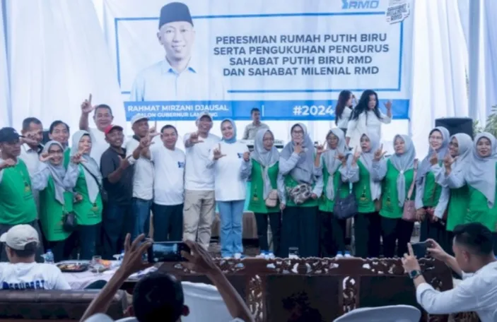 Rahmat Mirzani Dapat Dukungan Relawan Sahabat Putih Biru Dan Milenial ...