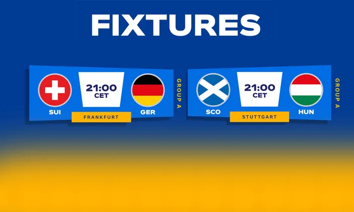 EURO 2024 Hari Ini Serentak 02.00 WIB: Swiss Vs Jerman, Skotlandia Vs ...