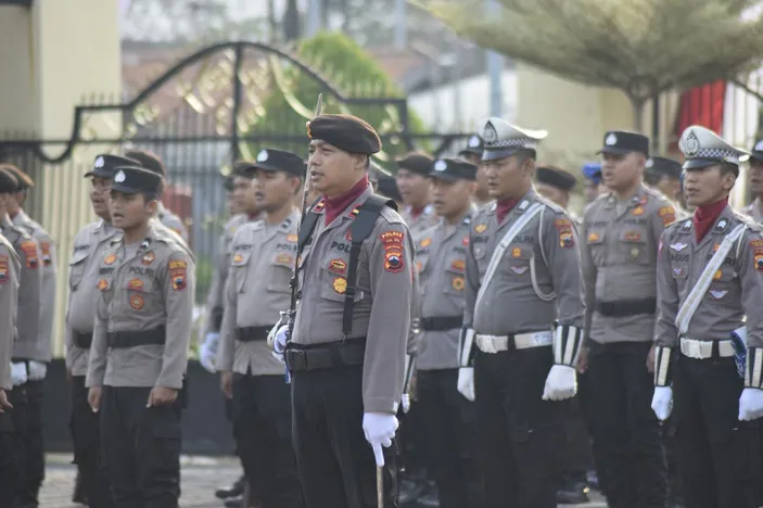 Peringati Hari Bhayangkara Ke 78 Polres Tegal Kota Gelar Upacara