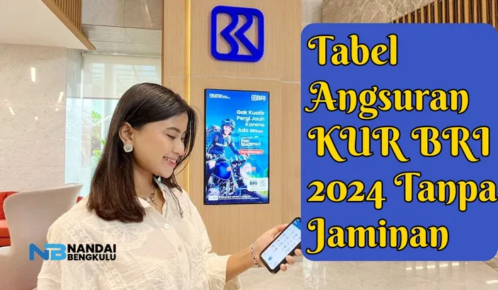 Intip Tabel Angsuran Bri Kur 2024 Untuk Pinjaman Tanpa Jaminan Limit