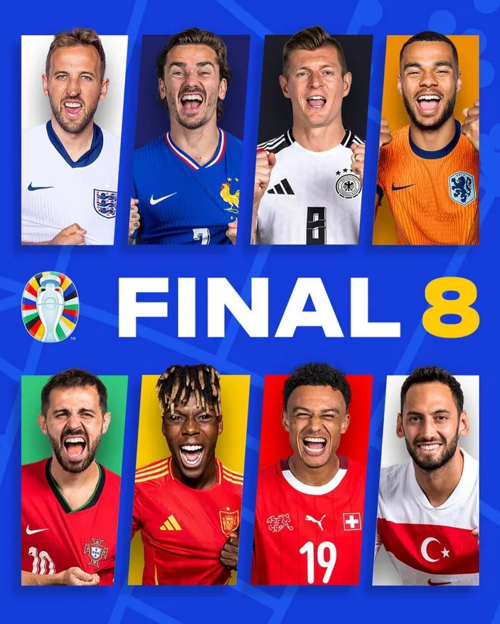 Jadwal Lengkap Babak Perempat Final Piala Eropa Atau UEFA EURO 2024 ...