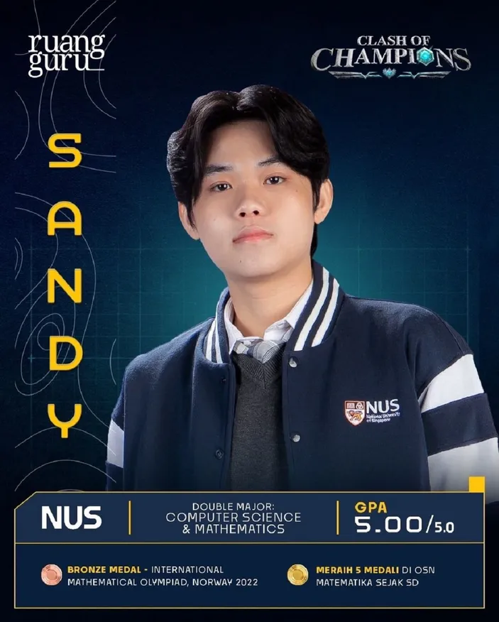 Terbaru nama saluran wa sandy peserta clash of champions 2024 viral
