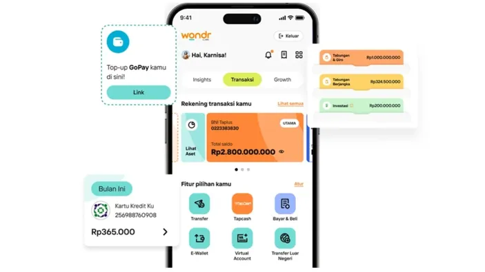 Cara Top Up E Wallet Bayar Listrik Dan Isi Pulsa Dari Wondr By BNI Serumpun Jambi