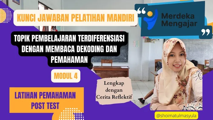 Terlengkap! Kunci Jawaban Soal Modul 4 Guru: Pembelajaran ...