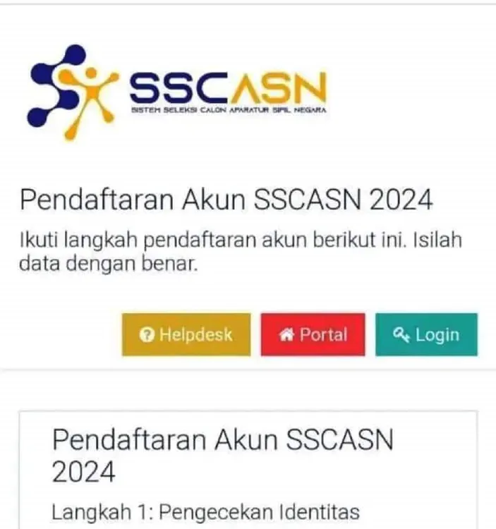 Apakah Sudah Bisa Buat Akun SSCASN CPNS 2024? Ini Kata BKN Portal Sulut