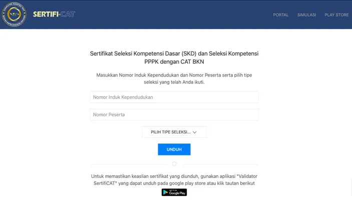 Penting! Bagaimana Cara Download Sertifikat SKD CPNS 2024 Lewat Hp ...