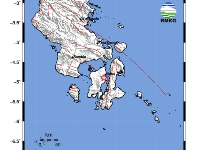 Gempa Bumi Hari Ini 31 Agustus 2024 Guncang Duruka Magnitudo M2 7