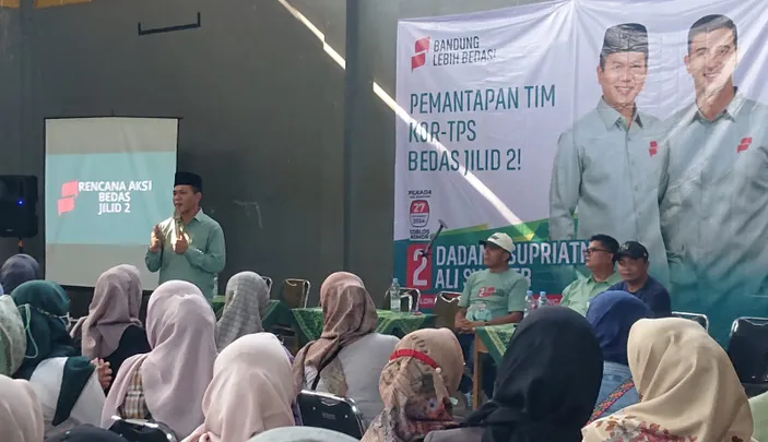 Puluhan Ribu Relawan Nyatakan Ikhlas Dukung Dadang Supriatna-Ali ...