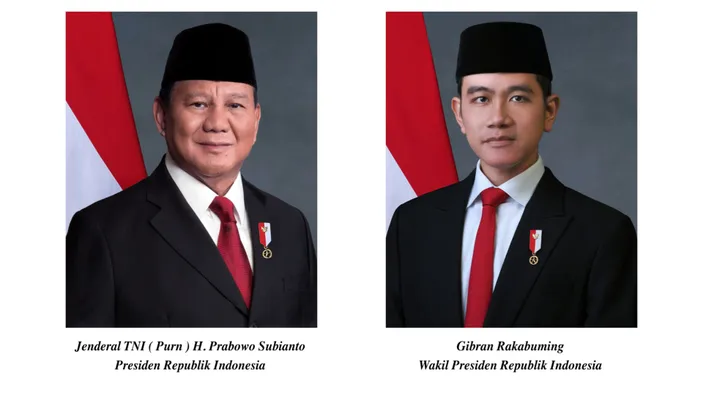 Cara Download Foto Resmi Presiden Dan Wapres 2024-2029 Beserta Aturan ...