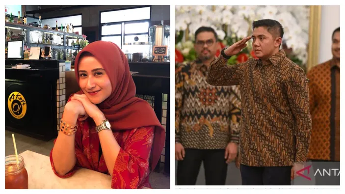 Kolase Foto Wita Nidia Hanifah dan Mayor Teddy.