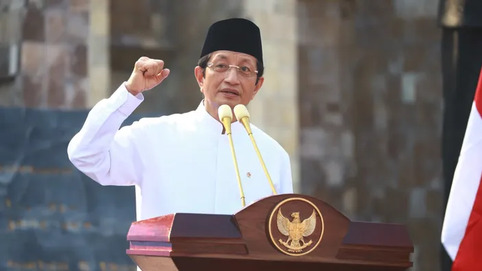 Baru Dilantik, Menag Langsung Pimpin Apel Hari Santri 2024, Ini ...