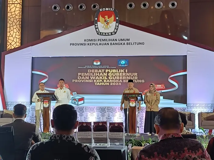 Debat Publik Perdana Pilgub Babel 2024: Erzaldi-Yuri Mendominasi - Info ...