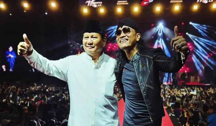 Potret Presiden Prabowo Subianto dengan Gus Miftah.