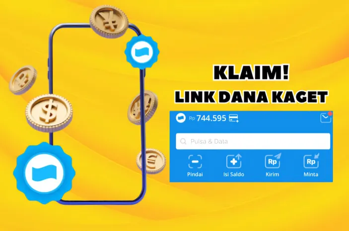 Link DANA Kaget Hari Ini, Sabtu 7 Desember 2024, Ambil Cuan Gratis Rp ...