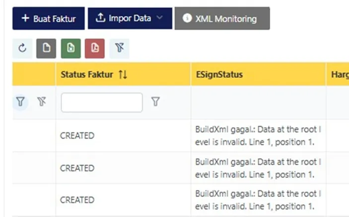 Solusi Buildxml Gagal Data at the root level is invalid. line 1 ...