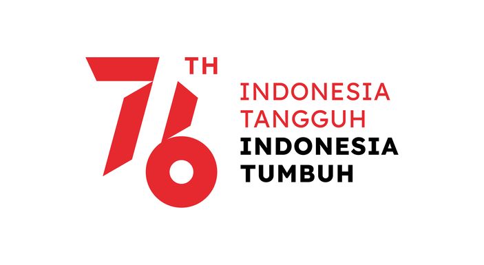 Logo dan Tema HUT RI ke-76: Indonesia Tangguh, Indonesia Tumbuh.