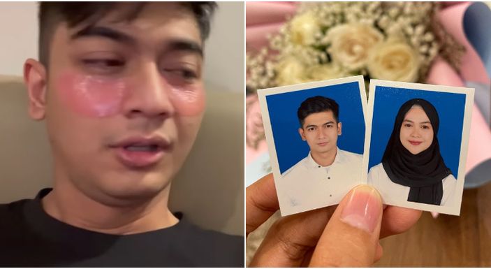 Teuku Ryan saksikan sang istri, Ria Ricis lepas cincin kawin.