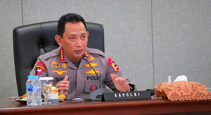 Kapolri Listyo Sigit Prabowo.